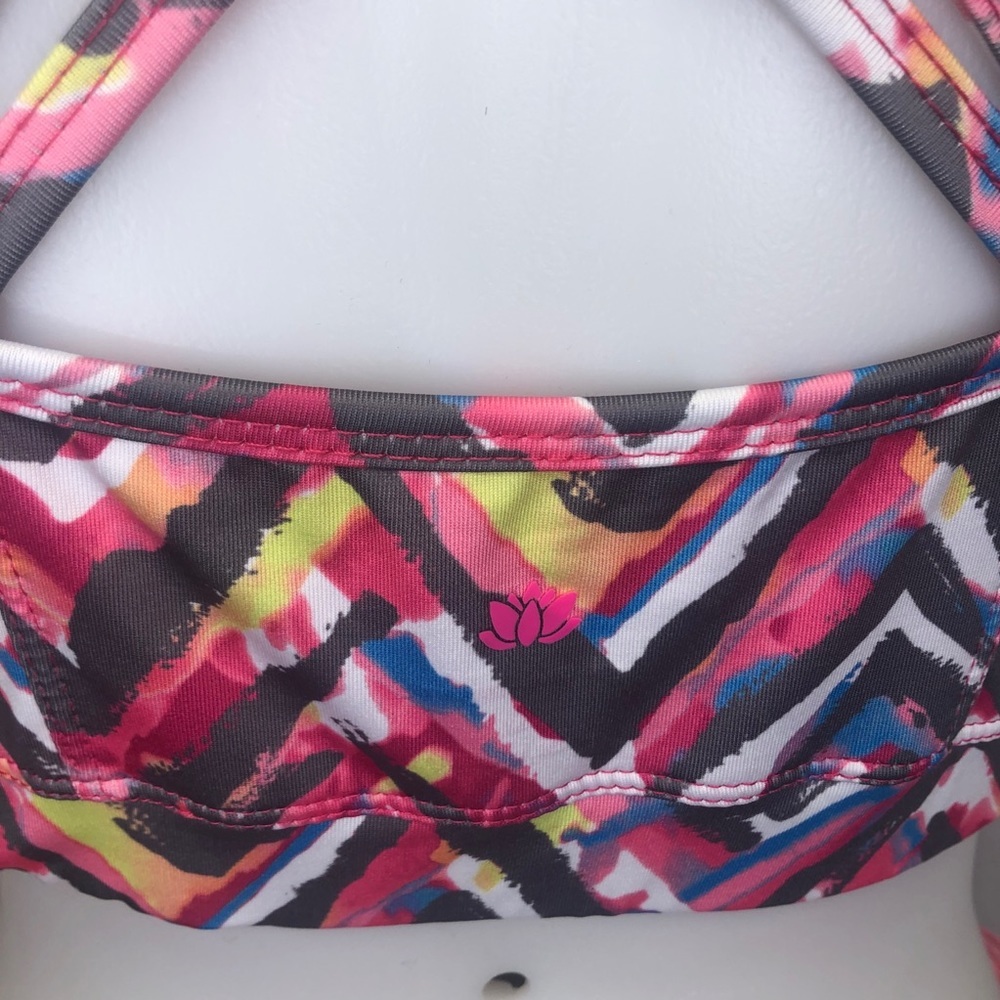 Women NWT Pink Lotus strappy bra, Beall’s M - Picture 3 of 4